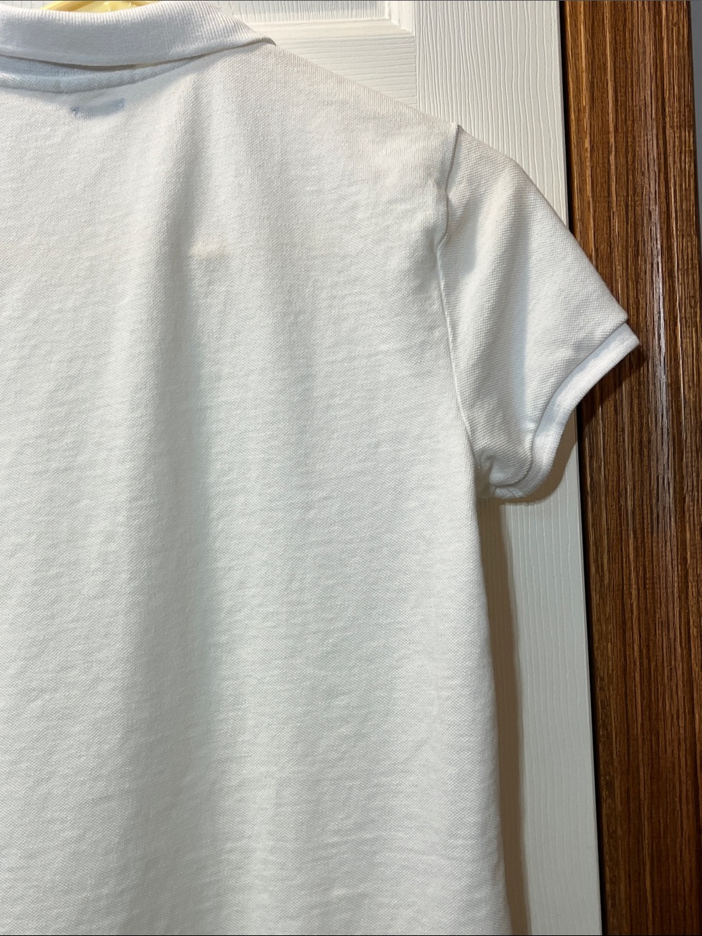 Polo Ralph Lauren Americana Cowgirl Bear White Polo Shirt Women’s Small Petite - Picture 11 of 16